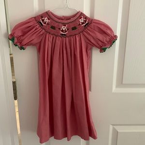 Santa Stitched Dress